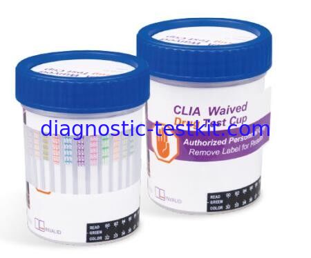 Quickest One Step Urine Test Strips , Rapid Diagnostic Test CLIA Waived Approved