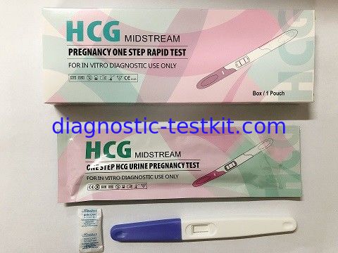 Rapid Early Pregnancy Test Strips , Home Check Ovulation Test Kit Urine Specimen