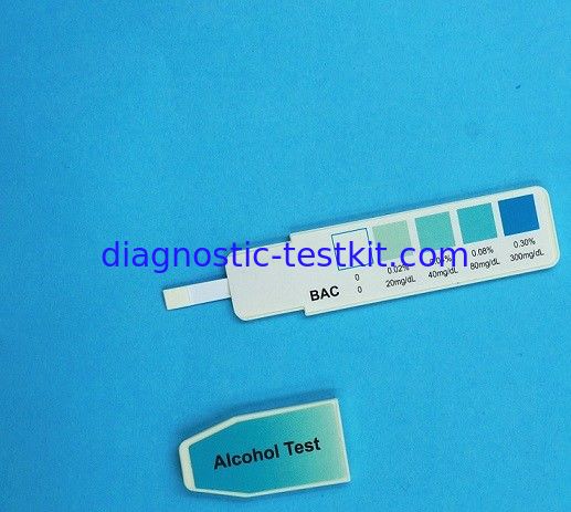 Rapid Saliva Test Kit , Alcohol Test Strips For Drinks CE FDA Approved